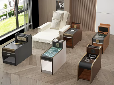 Modern Sofa And Coffee Table Set For Living Room With Sleek Design And Assorted Styles 3d model