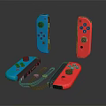 Modern game machine game machine operation bar operation bar arcade operation bar handle 3d model