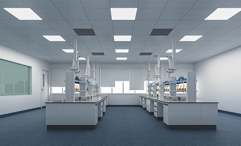 Laboratory 3d model