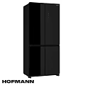 Modern Black Four Door Refrigerator Essential Kitchen Appliance For Home