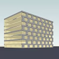 Modern Office Building Exterior With Glass Windows And Contemporary Architectural Design