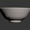 Handcrafted Sculpture Carving Bowl With Green Leaf And Red Floral Patterns
