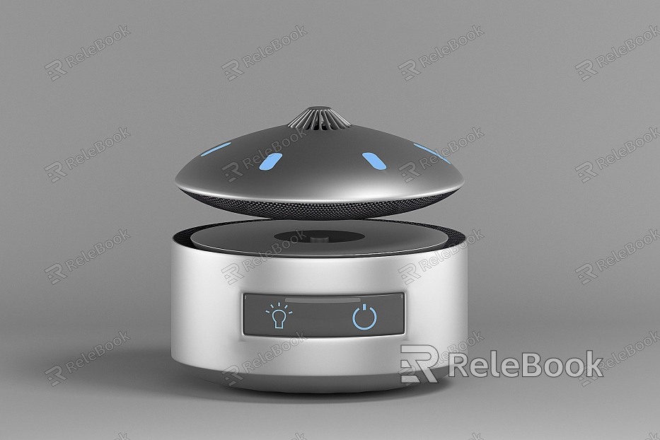 Bluetooth Audio Mini Audio Mini Appliance Small Computer Air Purifier Magnetic Levitation Audio Desktop Ornaments Desktop Jewelry Small Gift Ornaments model