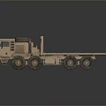Military Sand Colored Armored Combat Tank With Turret And Tracked Design