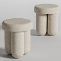 Modern corner table 3d model