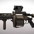 Grenade Launcher 3d model