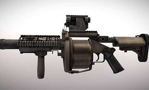 Grenade Launcher 3d model