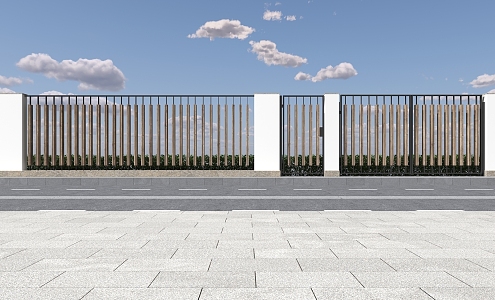 Fence fence 3d model