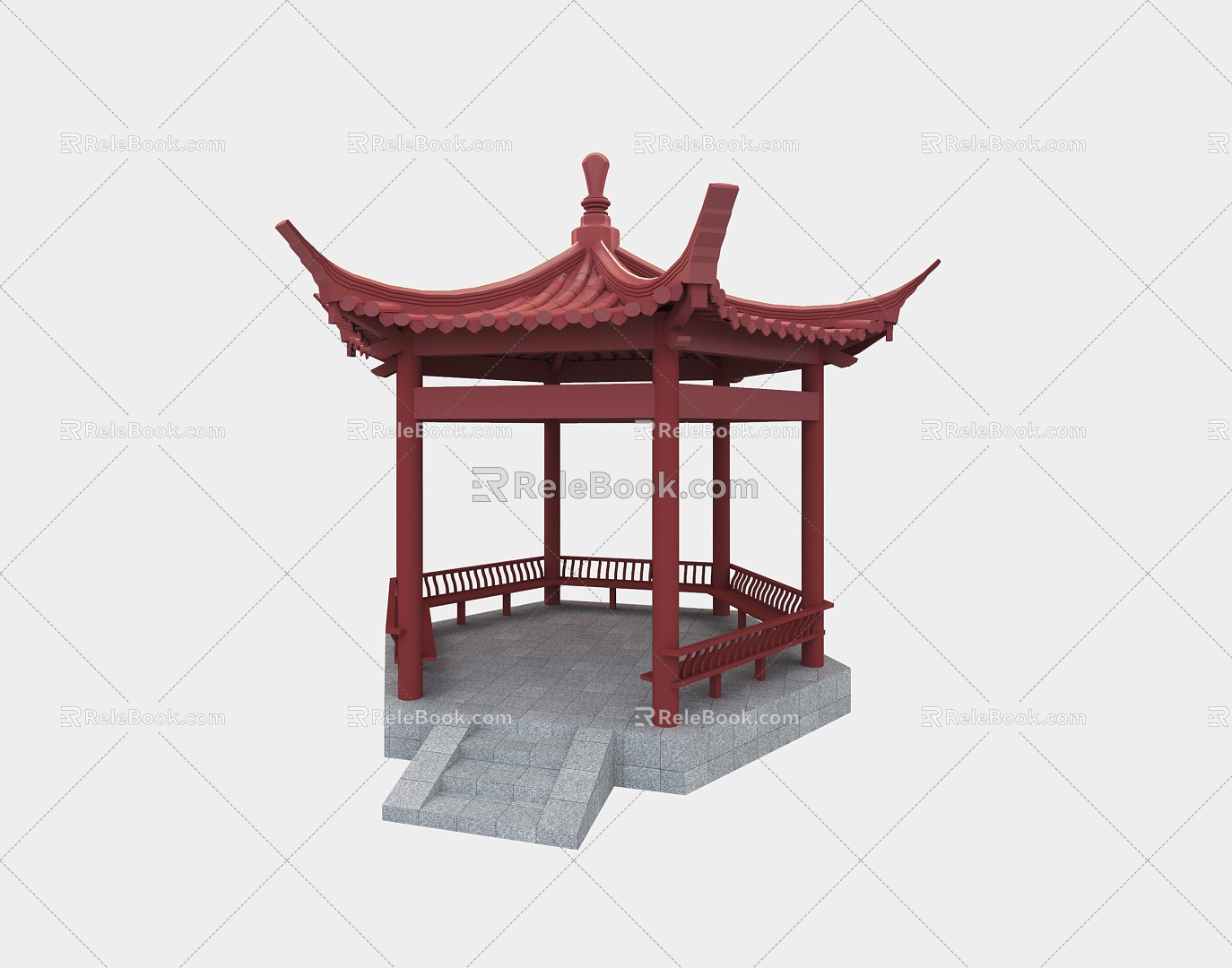 Garden Architecture Antique Pavilion Pavilion 3d model