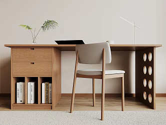 modern desk chair 3d model