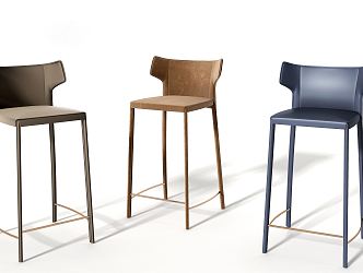 Modern Bar Chair 3d model