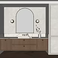 Washing table 3d model