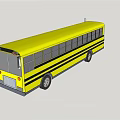 modern bus 3d model