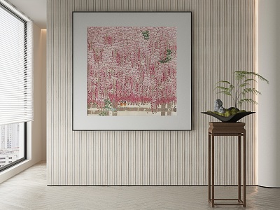 New Chinese Decorative Painting 3d model