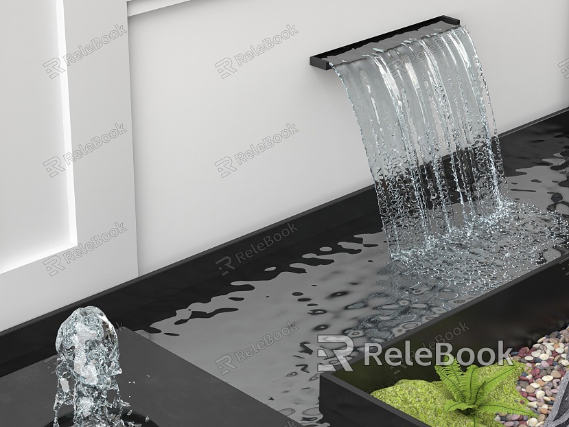 waterscape wall model