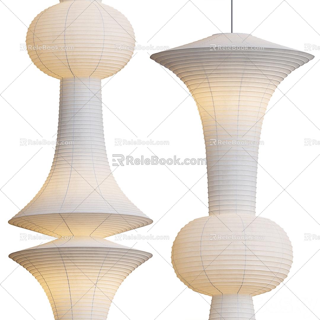 Quiet Wind Chandelier 3d model