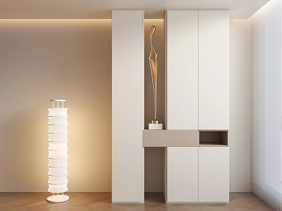 Shoe Cabinet Entrance Cabinet Landscape Cabinet 3d model