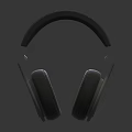 Gray Over Ear Headphones Modern Design With Comfortable Ear Cups And Smooth Reflective Surface