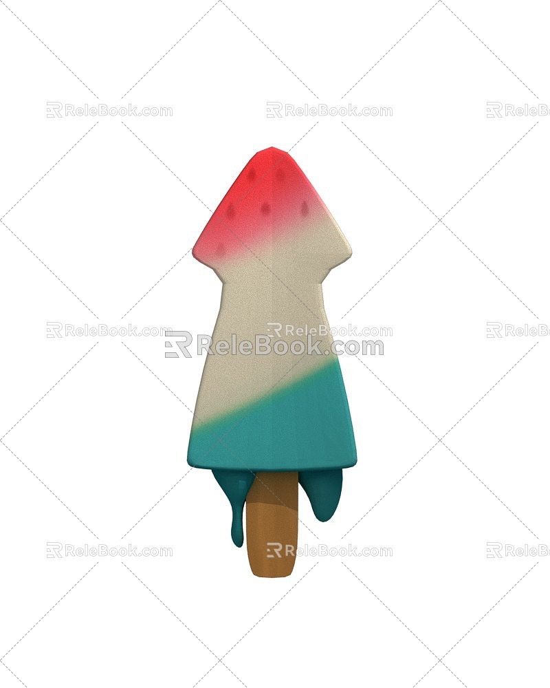 Ice Cream Popsicle model