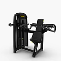 Professional Black Chest Press Fitness Machine With Ergonomic Seat And Adjustable Arms
