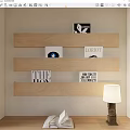 Bookshelf Bookcase 3d model