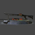 weapon shotgun 3d model