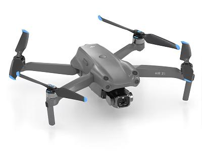 DJI Air 2S Drone With High Resolution Camera And Stable Flight Features 3d model