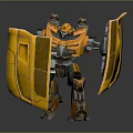 Robot Assistant Small Robot Butler Robot Butler Figure Game Figure 3d model