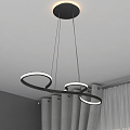 Modern lamp combination 3d model