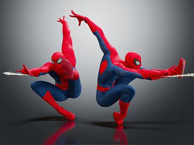 Modern Anime Character Spider-Man Marvel Heroes model