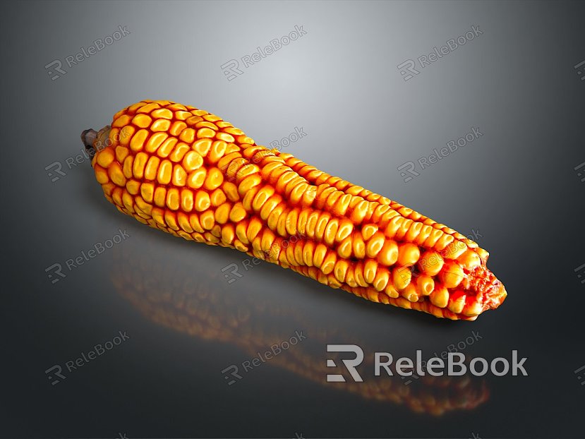 corn corn cartoon corn cartoon food food grain crops model