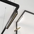 Modern Track Mounted Recessed Spotlights With Bright Lighting And Sleek Design