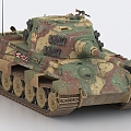 Tiger King Tank Tiger King Heavy Tank World War II German Tank 3d model