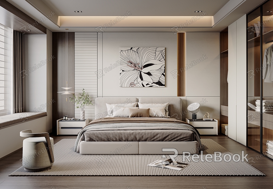 Modern Bedroom model