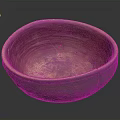 Natural Brown Handcrafted Wooden Bowl With Smooth Texture And Rustic Style