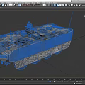 Armored Vehicle Armored Transport Vehicle Armored Carrier Launcher Light Tank Infantry Fighting Vehicle Low Face Number Low Model Simple Model Game Sub-era Film and Television Level 3d model