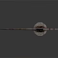 Ancient Handcrafted Sword Weapon With Decorative Hilt And Historical Blade Design