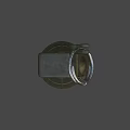 Military Green Grenade Featuring FRAG SPLINT Marking 07 81 90 And Metal Pull Ring