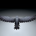 Modern Eagle 3d model