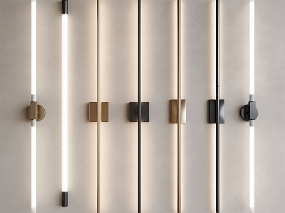 Modern wall lamp model