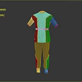 Mythical Character And Creature Inspired Costume With Belted Sleeves Pants And Boots