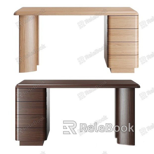 Table Study Table Desk Boss Table model