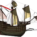 Modern Sailing 3d model