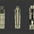 Detailed Military Tank Models With Different Types And Armored Design Features
