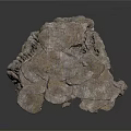 Realistic Natural Cave Rock Formation With Stalactites Stalagmites And Rocky Texture