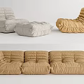 Modern Ligne Roset Lazy Sofa 3d model