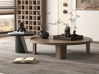 New Chinese Tea Table 3d model