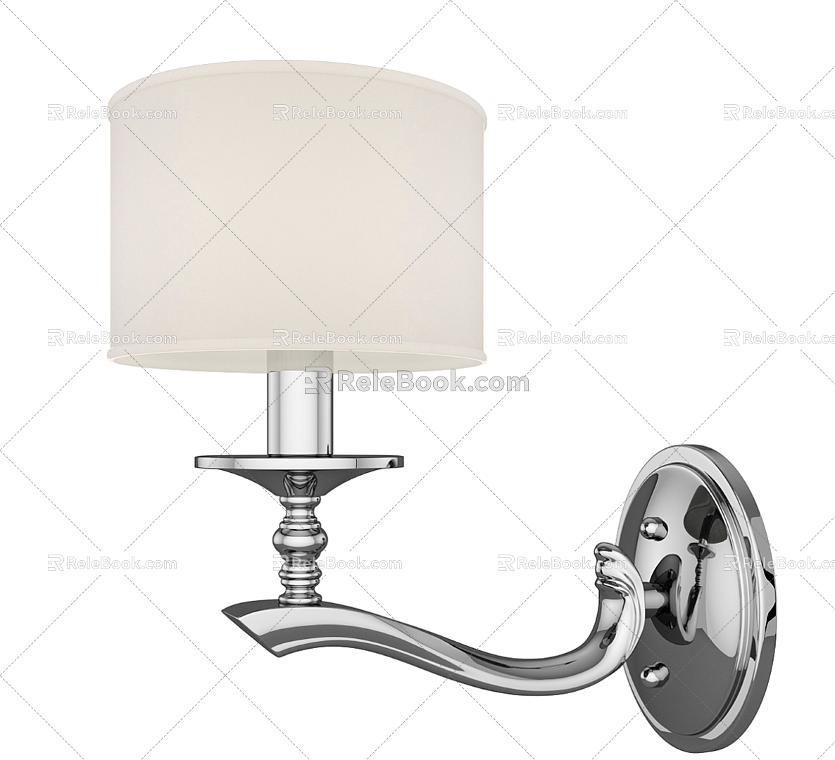 Wall lamp simple home atmospheric bedroom bedside lamp creative aisle lamp living room TV wall lamp 3d model