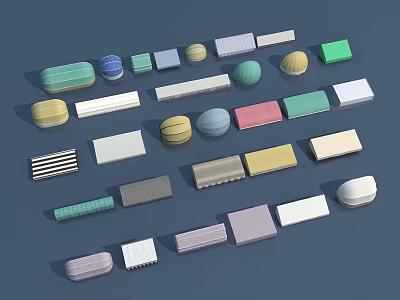 Modern awning 3d model