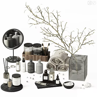 Cosmetics 3d model